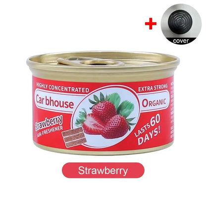 Car Air Freshener Bubble Gum Scent Organic Cans Odor Eliminator Essential Long-Lasting Strong Fragrance For Auto Home Closet