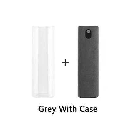 2 in 1 Screen Cleaner Spray Bottle Computer Cellphone Screen Cleaner with Microfiber Cloth Set Cleaning Tools Cleaning Supplies