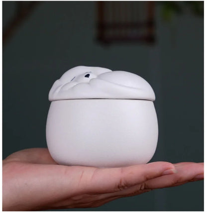 Ceramic Urn Dog Hair and Teeth Storage Pets Memorials Urn for Dogs Ashes Sealed and Moisture-proof Pet Souvenir Products