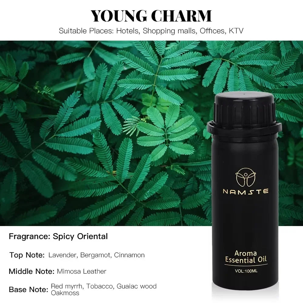NAMSTE 100ML Glory Upgrade Concentrated Perfume Essential Oil For Electric Diffuser Device Pure Plant Extract Aromatic Oasis