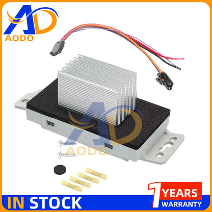 Blower Motor Resistor With Plug For Chevrolet Impala Cadillac Escalade GMC Sierra Yukon 93803636 1580567 89018964 89018653