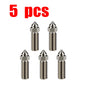 For Creality Ender 3 V3 KE K1/k1 Max Nozzle 0.4 0.6 0.8mm Nozzles Hard Steel Copper Plated Brass Genius Pro Vyper K1 Pro Hotend