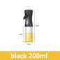 200\300\500ml Kitchen Oil Spray Bottle Olive Acid Sprayer for Cooking BBQ Baking Oil Dispenser Nebulizer Accessories Gadget