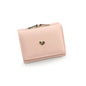 New Mini Short Women Wallets High Quality Coin Pocket Luxury Female Purses Card Holder Photo Holder Cute Wallet For Girls