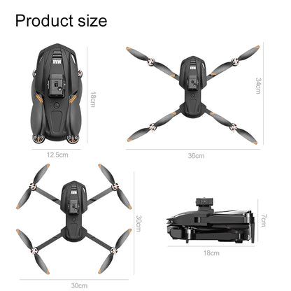 New V168 Max GPS Drone Professional HD Dual Camera Aerial 5G WIFI FPV Brushless Motor Optical Flow Hover with Large Screen Remote Control Folding Quadcopter security surveillance Drone