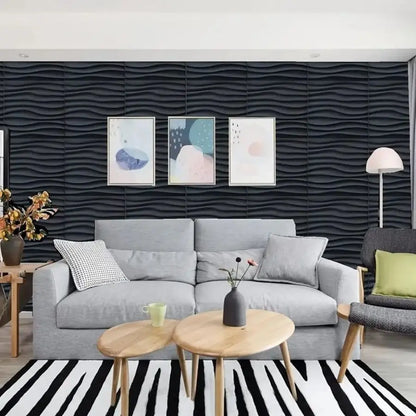 12pcs/20pcs 3D textured wall panels for indoor wall decoration,suitable for living room hall bedroom hotel office,30cmx30cm
