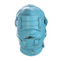 BDSM PU Leather Sexy Hood Masks Costumes Adults Cosplay Party Face Mask Metal Buckle Blindfold Hood Punk Role Play Accessories