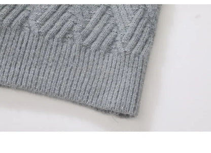 Warm Knitted Pullover 2025 New Winter Men's O-neck Casual Sweater High-quality Men's Pullover Clothing Size 4XL