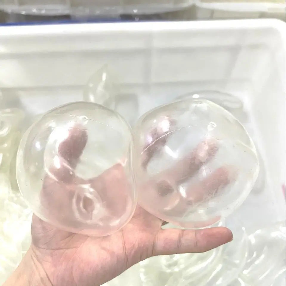 DIY Clear Stress Balls Making Kit Sensory Balls DIY Craft Set with Tool for Adults Office Anxiety Handmade Fidget Toys