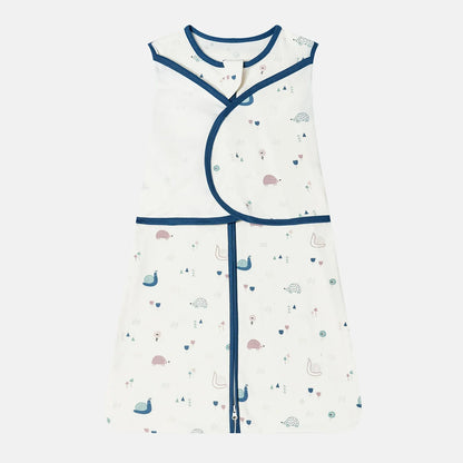 Baby Sleeping Bag For Newborn Sleep Aid Thin Soft Cotton Boys Girls Wrap Sleepwear Adjustable Breathable Baby Swaddle Blanket