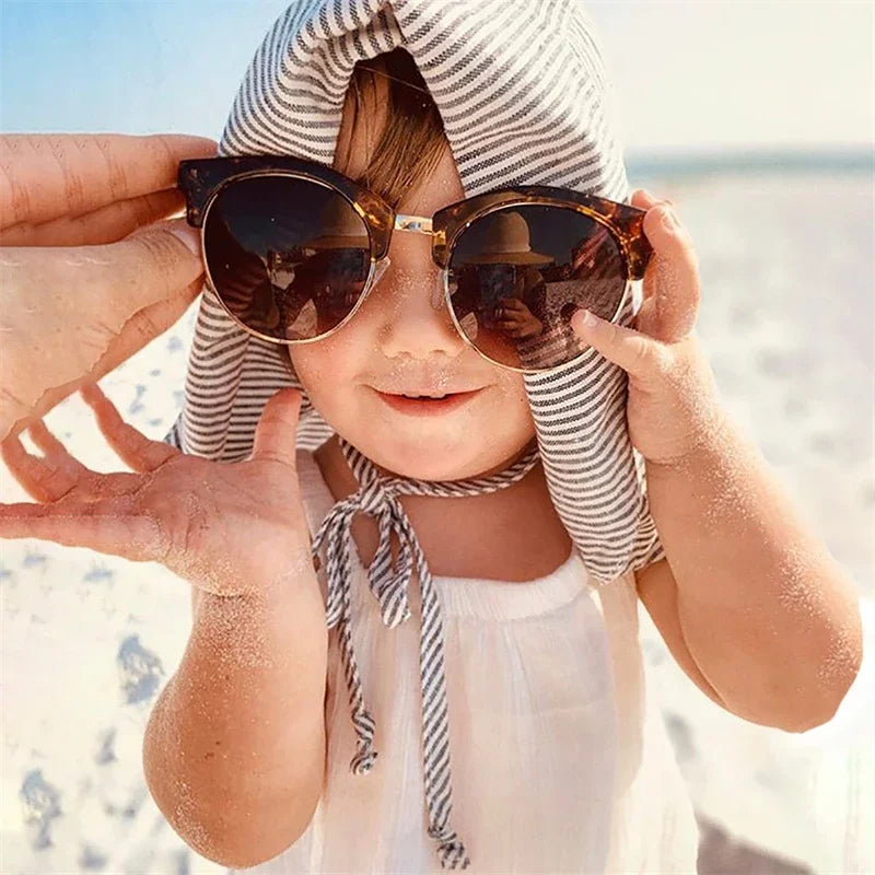 Baby SunHat Summer Boys Girls Bucket Hat Kids Cotton UV Travel Hats Child Big Brim Outdoor Beach Caps Fashion Casual Panama Cap