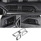 FOR Audi Q3 2019 -2022 Car Carbon fiber style Console Gear Shift Frame Cover Trim Interior accessories  Auto Integral interior