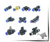 Tee Y 3 4 Way Brass Hose Connector Splicer Barb Pipe Fitting 4 6 8 10 12 19mm 25mm Tail Pneumatic Air Water Hose Coupler Adapter