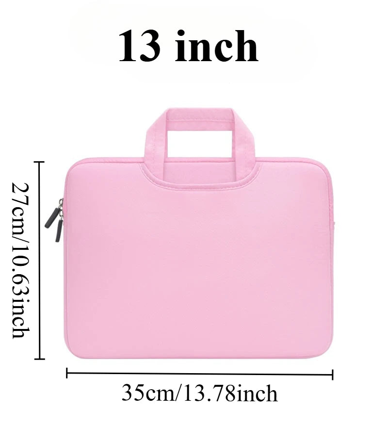 13/14/15/15.6Inch Laptop Handbag Computer Bag Front Pocket Can Hold Power, Mouse, Large Space Computer Handbag
