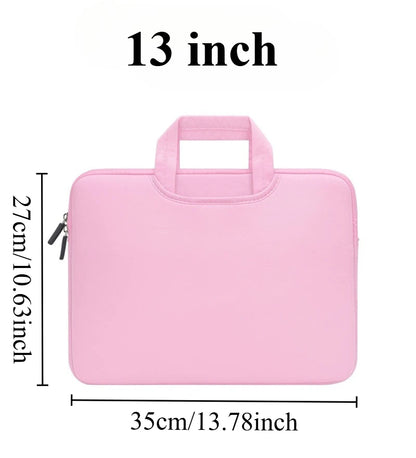 13/14/15/15.6Inch Laptop Handbag Computer Bag Front Pocket Can Hold Power, Mouse, Large Space Computer Handbag
