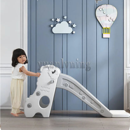Kids Folding Slide Toys Super Load-bearing Children's Climber Play Slide Household Outdoor Slide for 6 Month - 2 Years