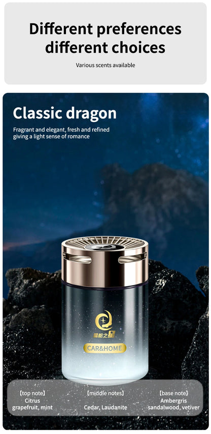 Hot Selling New Car Air Freshener Car Solid Fragrance Diffuser Long lasting Car Inside light fragrance Gifts