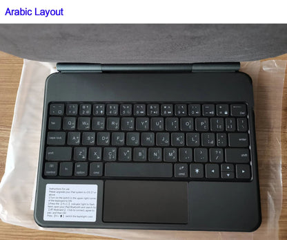 TouchPad Magic Keyboard for iPad Air 11 13 M4 2026 M3 M2 iPad 10 10th Air 4 5 6 iPad Pro 11 12.9 13'' M5 M4 Smart Cover Backlit