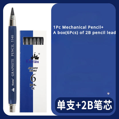 Sketch up 5.6mm Mechanical Graphite Pencil Clutch with Built Sharpener for Woodworking Architect Art Painter Drawing Drafting