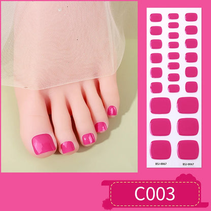 Gradient Auroras Semi Cured Gel Nail Strips Sparkly Shinning DIY Gel Polish Stickers for Nails Works with UV/LED Nail Lamps
