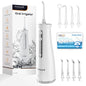 Mornwell F32 Water Floss Oral Teeth Whitening Home Appliance Sonic Water Flosser 260ML Tank Teeth Cleaner Oral Water Jet