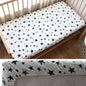 Baby Crib Fitted Sheet Newborns Bed Linen Children Cotton Cot Mattress Cover Protector For Toddler 130x70cm Allow Custom Size