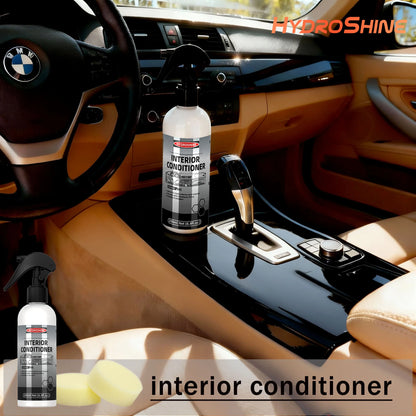 Hydroshine Car Interior Conditioner Interior Plastic Restore Wax Coat Exterior Cleaner Multifunctional Leather Care Maintenance