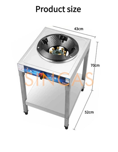 Low Pressure Fierce Fire Stove Slow Fire Intense Fire Single Stove Natural Gas Commercial Prevent Air Leakage Restaurant Hotel