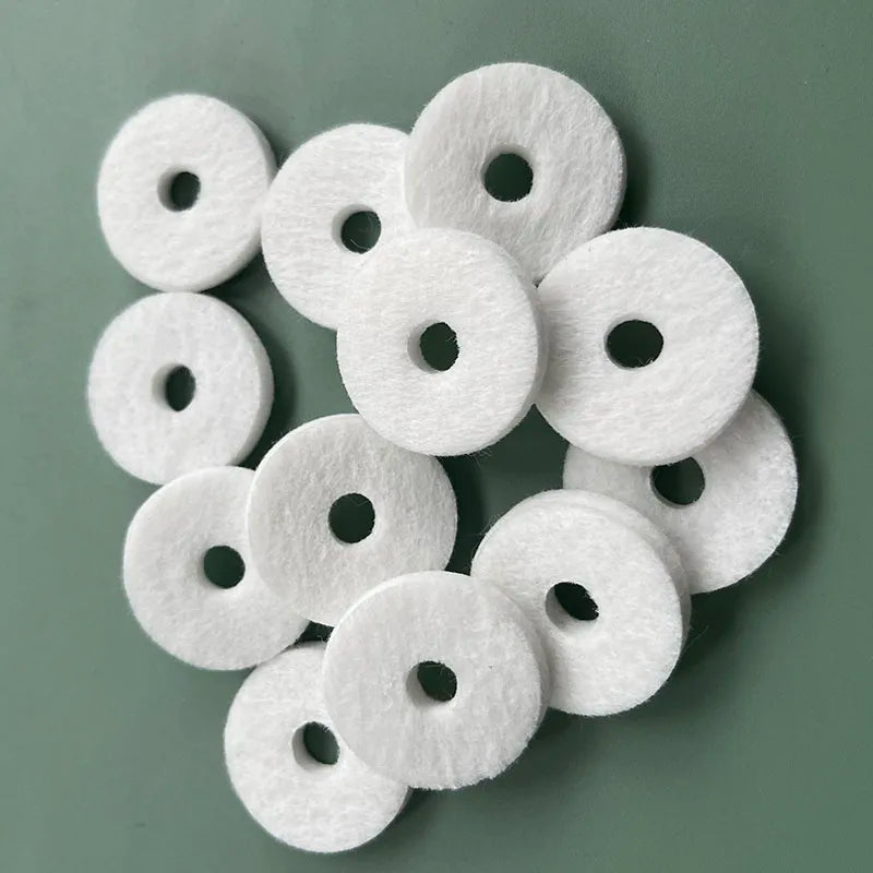 Scent Free 12Pcs Car Air Freshener Replacement PE Slices Add Essential Oil Manually Fit Most Car Perfume Accessories