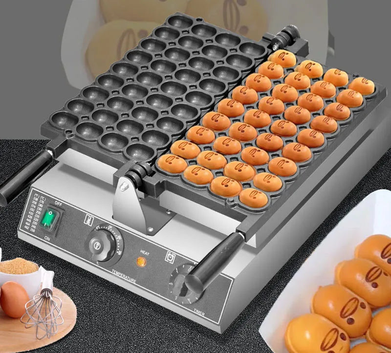Customizable Egg Baby Sponge Cake Maker Machine Pancake Oval Machine Waffle Baking Machine Commercial Home Use