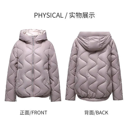 Hooded Parkas Women Winter 4XL Korean Fashion All-match Coats Thicken Keep Warm Streetwear Cold Wear Casual Female Outwear Ins