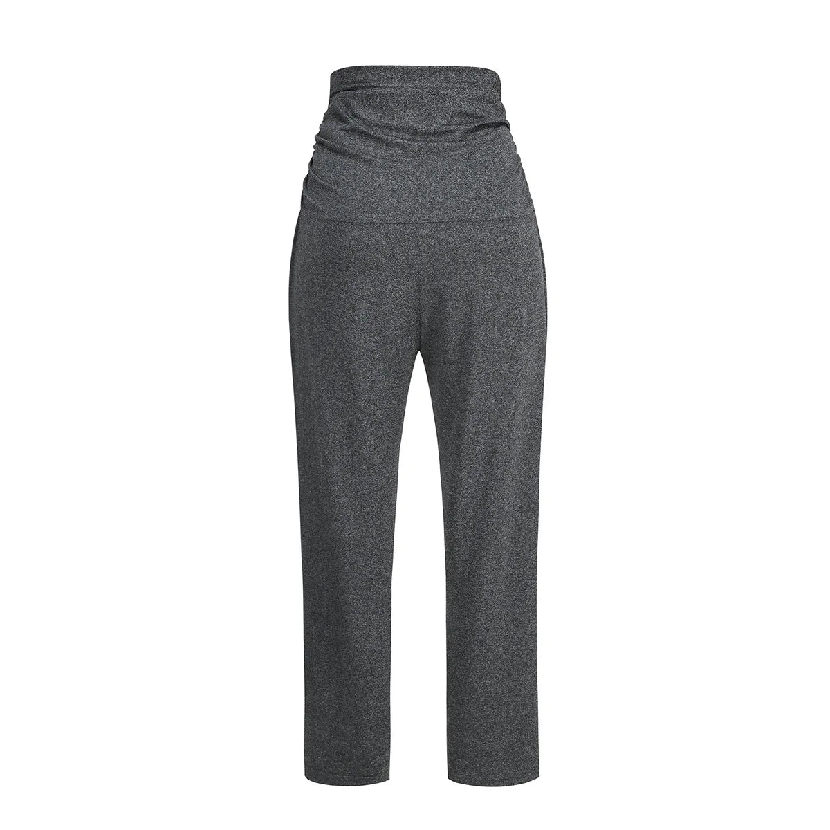 Maternity Pants Over The Belly Yoga Dress Work Pregnancy Pants Stretchy Lounge Wide Leg Trousers with Pockets