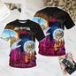 Classic Rock Helloween T-shirts Male 3D Print Men Women Hip Hop Trend Short Sleeve TShirt Street Loose Parent-child Short Sleev