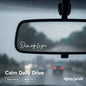 4Pcs Drive Safe I Love You Car Rearview Mirror Sticker Vinyl Decal Auto Interior Decor Self-adhesive Black White 13.5cm Gift