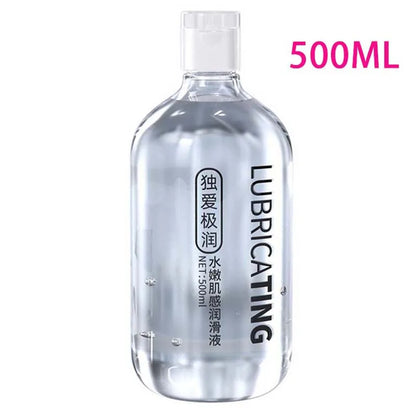 60ML/200ML/500ML Water Based Intimate Lubricant Hypoallergenic Quick-Drying Non-Greasy Easy to Clean for Men Women