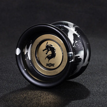 Yoyo Professional Competition Metal Yo Yo Factory with 10 Ball Bearing Alloy Aluminum High Speed Unresponsive Toys for Kids Toys