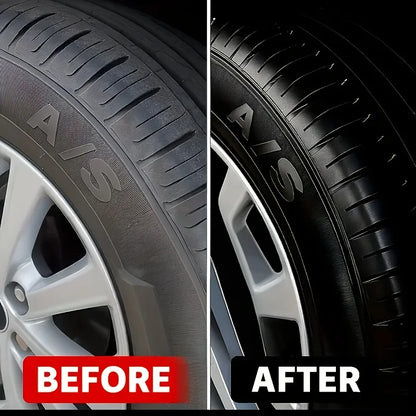 Car Interior Scratch Repair Paste - Car Scratch Repair, Tire Shine Restoration, Black Interior and Dashboard Plastic Surface Repair