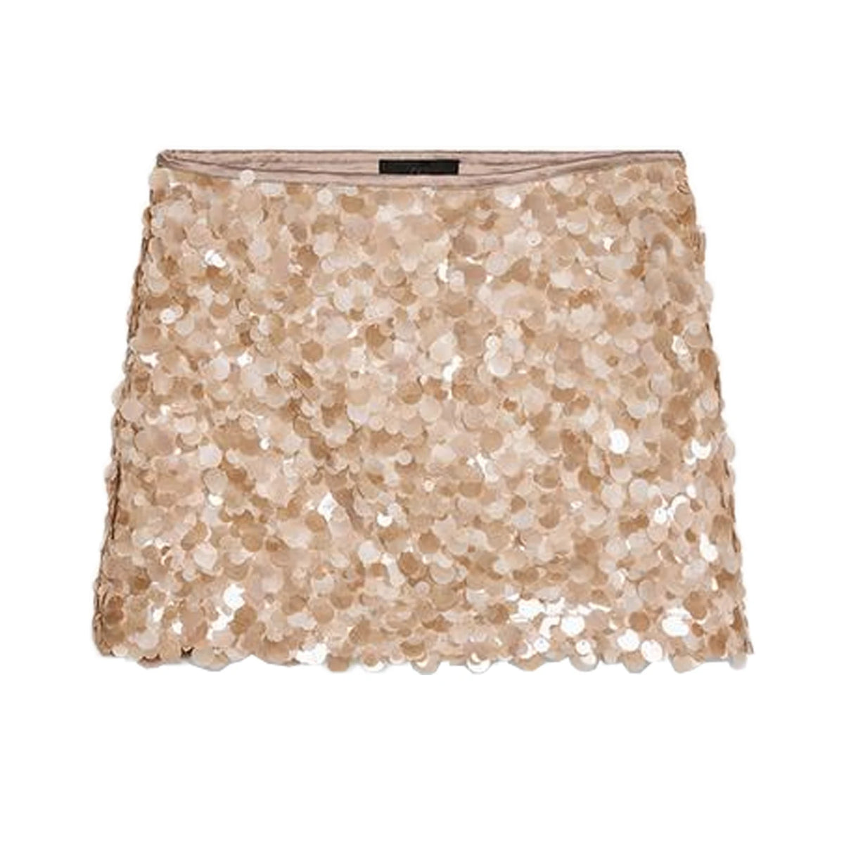 Summer New Women's Design  ort  Skirt with Inner  Bead Decoration Casual Sle Polyester Fiber Knitted A-Line...
