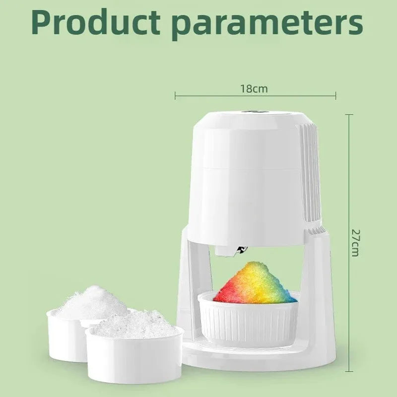 Automatic Ice shavers Trituradora De Hielo Commercial Smoothie Blender Maquina De Raspados De Hielo Electrica 220V 110V Ice