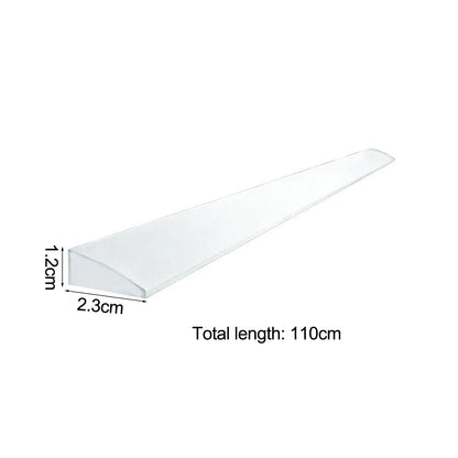 Slope Climbing Strip For Sweeping Robot Flexible Silicone Ramp Threshold Strip Silicone Self- Slope Climbing Strip Random color