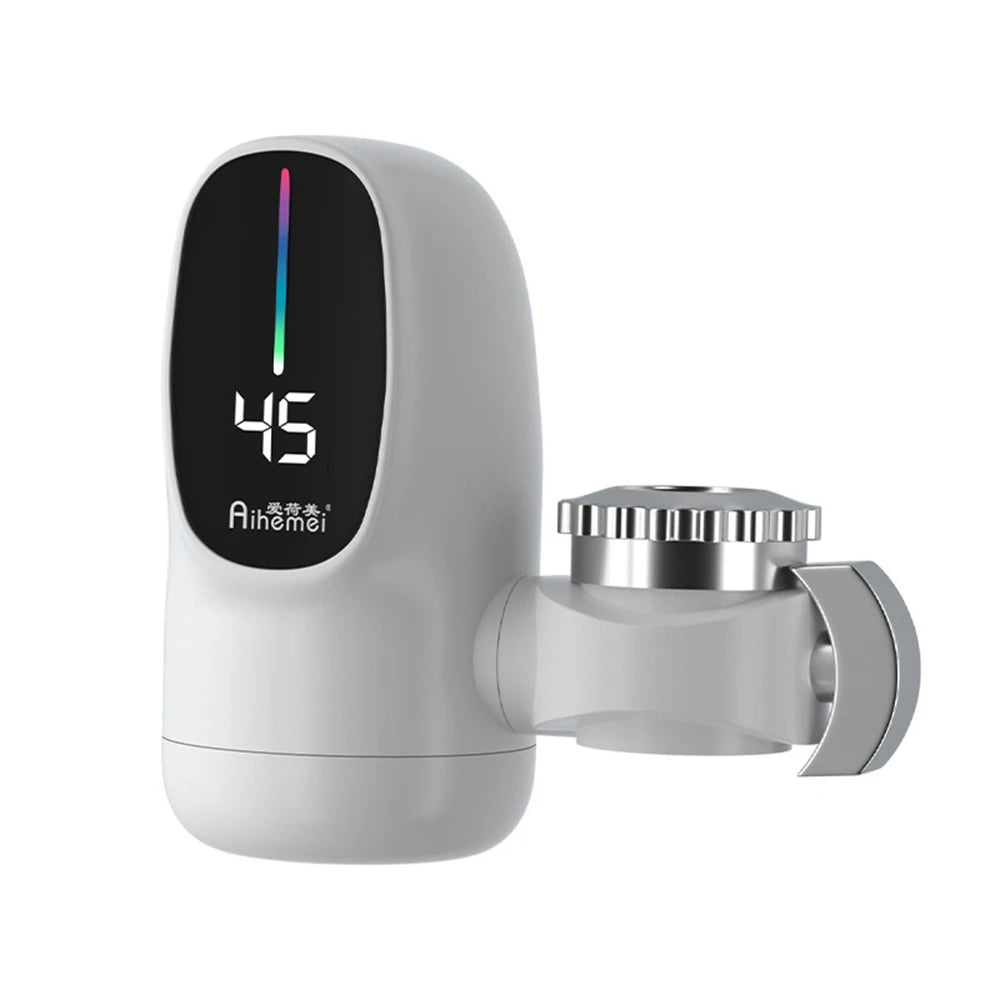 3000W Mini Electric Instant Water Heater 220V 110V Heating Faucet for Tap Tankless Kitchen Bathroom Hot Water Digital Display온수기