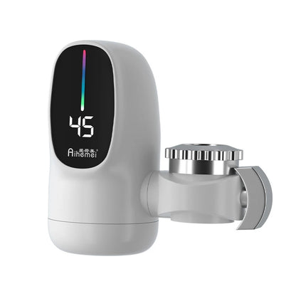 3000W Mini Electric Instant Water Heater 220V 110V Heating Faucet for Tap Tankless Kitchen Bathroom Hot Water Digital Display온수기
