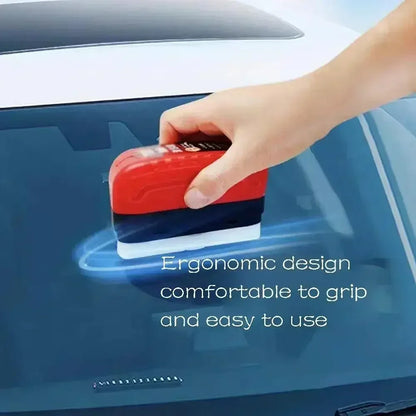 Car Windshield Cleaning Brush Glass Oil Film Remover Front Dashboard Side Window Rearview Mirror Cleaning Agent Water Repellent