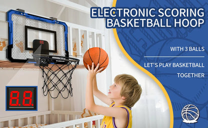 New Children's Sports Basketball Set Toys Wall-mounted Folding Basketball Rack Outdoor Indoor Parent-child Sports Games