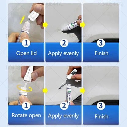 For MG Motor MG Marvel R EV 2021-2025 X600 Paint Repair Pen Touch Up Scratch Remover DIY Auto Accessories Black White Blue Red