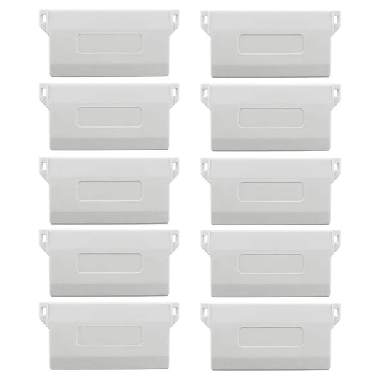 10pcs Vertical Venetian Blind Bottom Parts Curtain Blind Bottom Weight Slats Replacement Win-dow Hardware Accessories