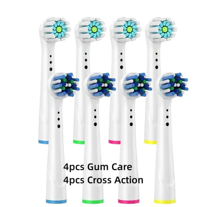 Brush Head Nozzles for Braun Oral B Replacement Toothbrush Head Sensitive Clean Sensi Ultrathin Gum Care Brush Head for Oralb