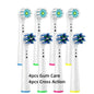 Brush Head Nozzles for Braun Oral B Replacement Toothbrush Head Sensitive Clean Sensi Ultrathin Gum Care Brush Head for Oralb