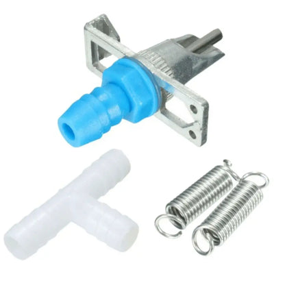 Metal&plastic Rabbit Water Drinker Nipple With Spring Automatic Water Feeder Double Hanging Type Rodents Waterer