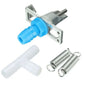 Metal&plastic Rabbit Water Drinker Nipple With Spring Automatic Water Feeder Double Hanging Type Rodents Waterer